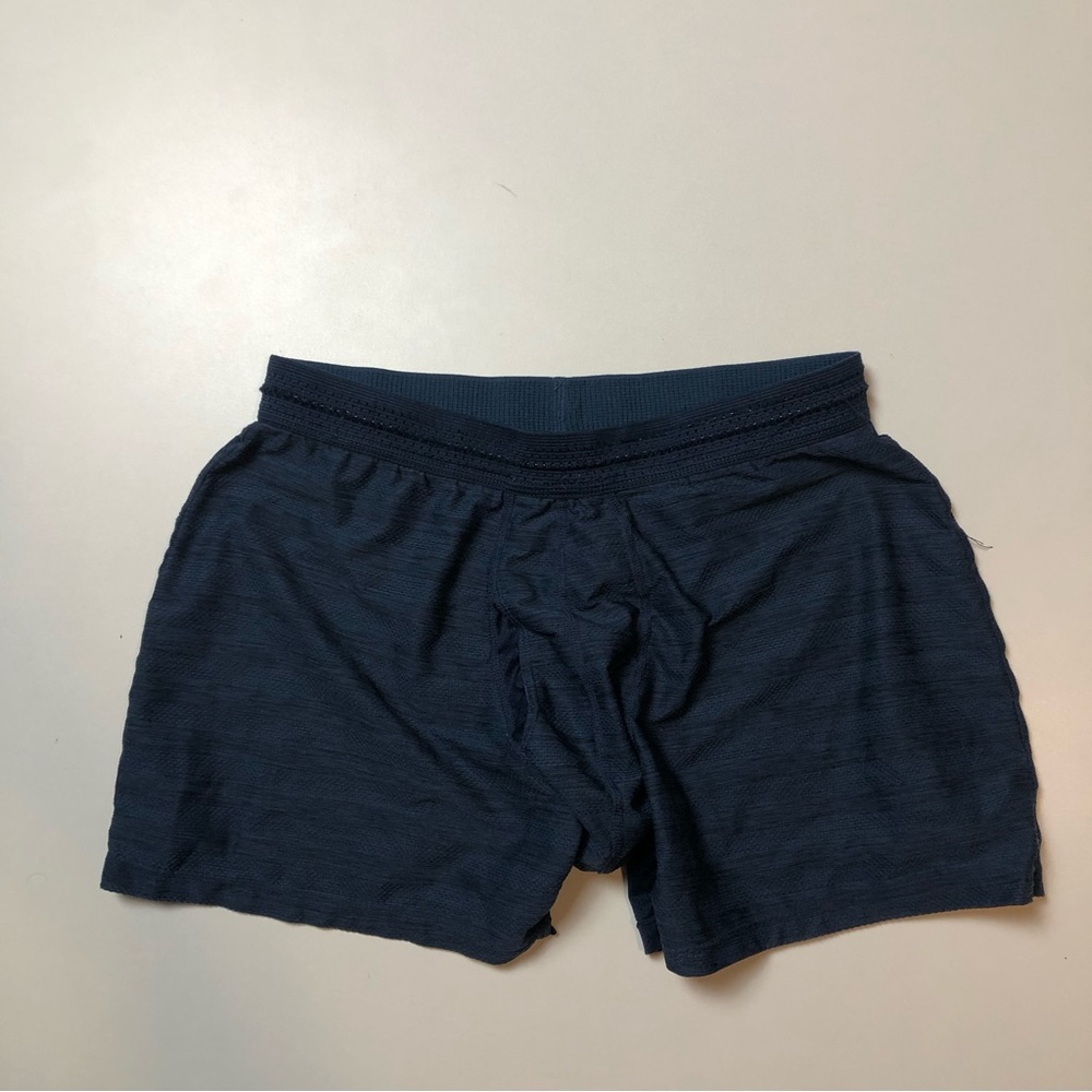 Saxx Hotshot Blue Mens Boxer Briefs Size Medium